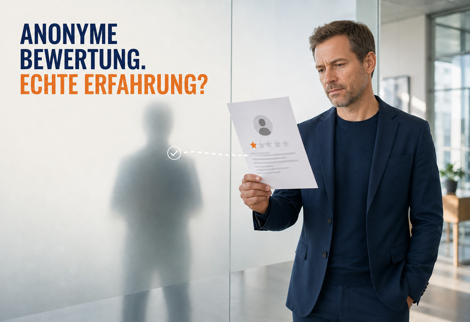 Prüfweg eines Unternehmens bei einer anonymen Kununu-Bewertung