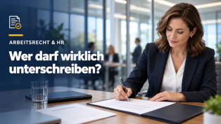 Kündigungsschreiben: Wer eine Kündigung unterschreiben muss