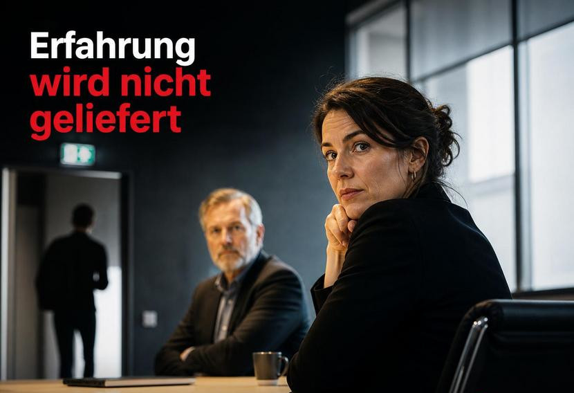 Leere Arbeitsplätze symbolisieren den Rückgang ausgeschriebener Junior-Stellen