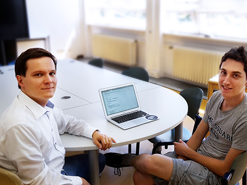 Mircea Popa und Laurent Meyer