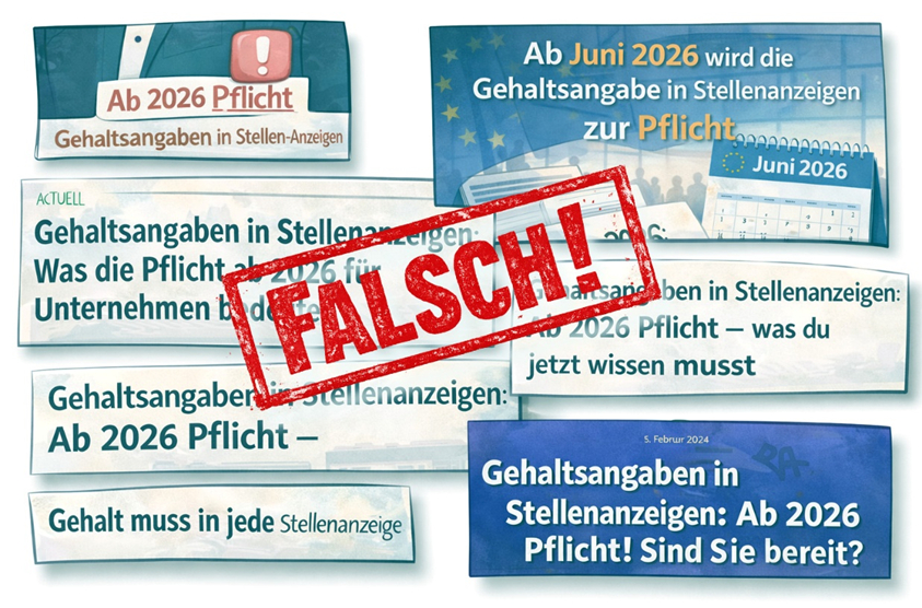 Keine Pflicht zur Gehaltsangabe in Stellenanzeigen